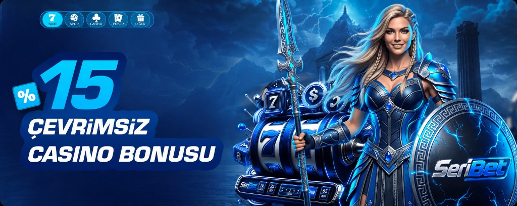 %15 Çevrimsiz Casino Bonusu
