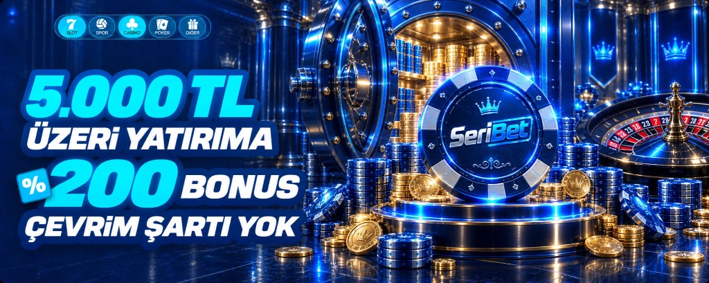 5.000 TL Üzeri Yatırıma %200 Bonus